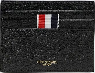Thom Browne Portacarte in pelle di vitello Thom Browne