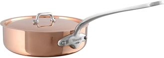 Bloomingdale's M3 S 3.2-Qt Copper Saute Pan With Lid, Cast Stainless Steel Handle
