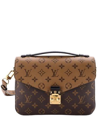 Louis Vuitton Brown Reverse Monogram Canvas Pochette Metis