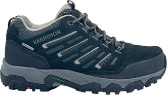 Karrimor Waterdichte lage wandelschoenen van su&egrave;de voor heren, model Mount (Zwart)