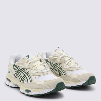 Asics Mixed-Material Low-Top Sneaker - Beige