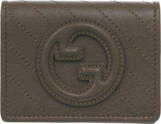 Gucci Brown Leather Wallet (Bi-Fold) (Pre-Owned)