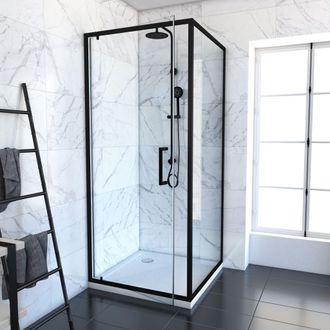 Aurlane Pack Mampara Pivotante + Plato Ducha 80x80 Pivotante Crush Moon Pivotante