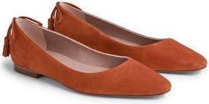 L.k. Bennett Essie Tassel Flat in Orange at Nordstrom Rack, Size 12