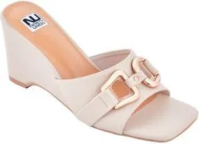 Ninety Union Kensy Wedge Sandal in Ivory at Nordstrom Rack, Size 10