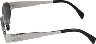 Celine Unisex Cl40254u Metal Frame Sunglasses Silver Standard