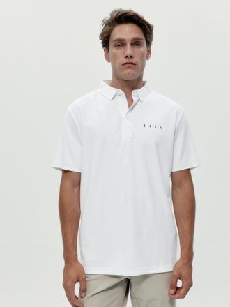 Born Living Yoga T-shirt Polo Burma White