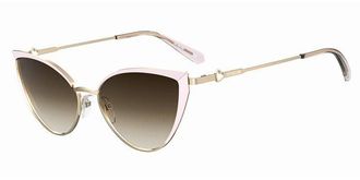 Love Moschino MOL061/S S45/HA Womens Sunglasses Gold Size 56