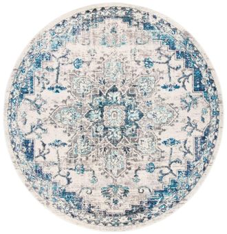 Safavieh Alfombra marfil/gris 152 x 152 cm