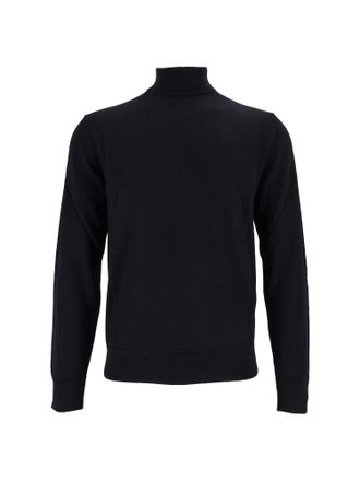 Ballantyne Wool Fitted Half-Turtleneck Sweater