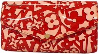 Louis Vuitton Pre-owned Wallets, female, Red, Size: ONE SIZE Pre-owned Fabric Wallet