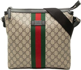 Gucci Pre-owned Gucci GG Supreme Web Crossbody Unisex AOEP986FSKAIF3NG
