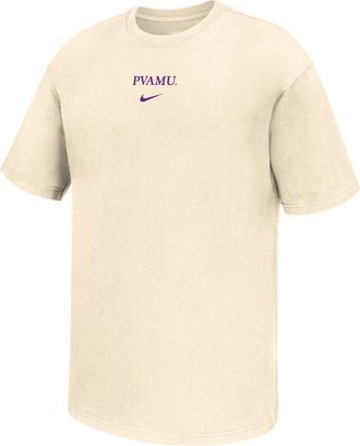 Nike Mens College (Prairie View A&M University) Short-Sleeve T-Shirt in Brown | M11766PVUN26-NAT