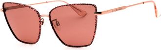 Priv&eacute; Revaux PURR/S 0S91 0F Animalier Pink/Pink Polarized