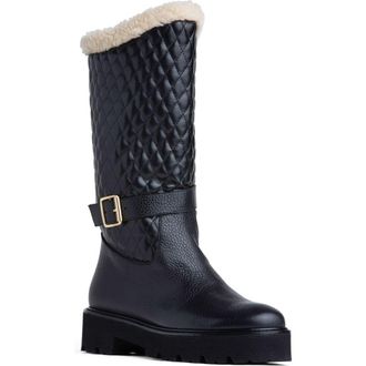 BEAUTIISOLES Tulsa Faux Fur Lined Winter Boot in Black at Nordstrom, Size 10.5Us