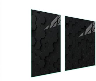 OEM Placa Protectora De Vidrio Para Estufa 90x52 Patr&oacute;n