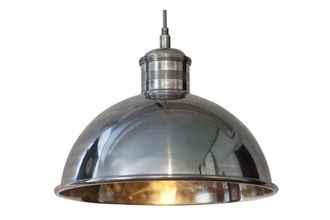 PIB L&aacute;mpara colgante de metal plateado