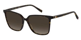 Tommy Hilfiger TH 2292/S 086/HA Womens Sunglasses Tortoiseshell Size 55