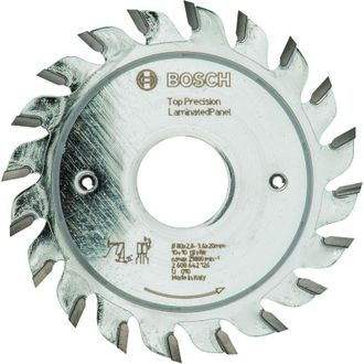 Bosch Hoja De Incisor Top Precision Best For Laminated Panel, 80 X 20 X 2,8 - 3,6 Mm -2608642126