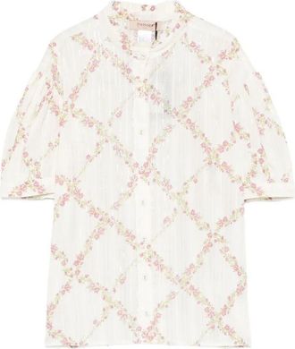 Twin-Set Short Sleeves Blouse