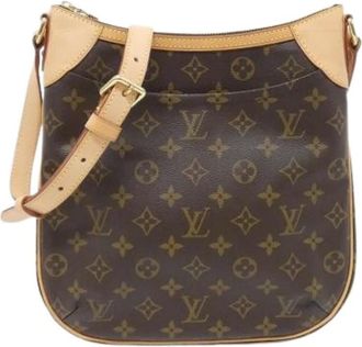 Louis Vuitton Pre-owned Cross Body Bags, female, Brown, Size: ONE SIZE Pre-owned Canvas Cross Body Bag
