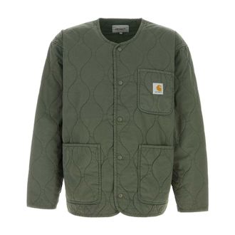 Carhartt Work in Progress Carhartt Wip, Light Jackets, male, Green, Size: XL Skyton Liner