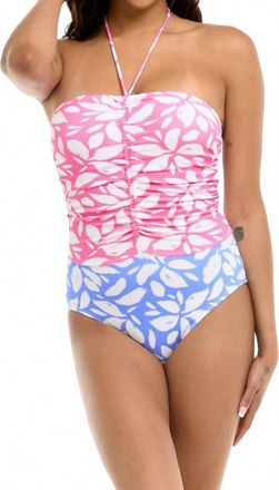 Body Glove Petals Julia One Piece Swimsuit In Periwinkle