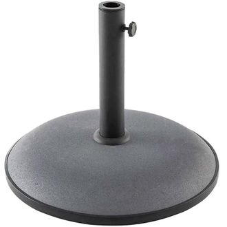 Hesperide Soporte De Sombrilla Redondo Gris - 25 Kg - Hesp&eacute;ride
