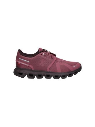 On Burgundy Cloud 6 Sneakers