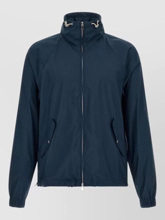 Brunello Cucinelli nylon hooded zip-up jacket