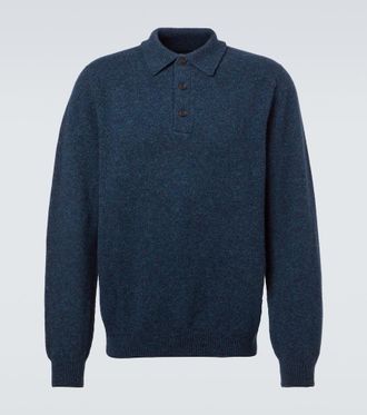 Sunspel Wool polo shirt