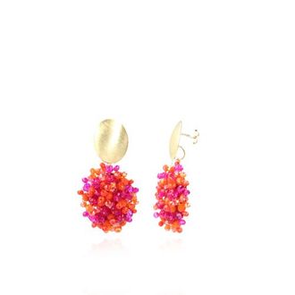 Lott. Gioielli CE GB Shield Oval S - Mixed Fuchsia 107 - B in Mixed Fushia at Nordstrom