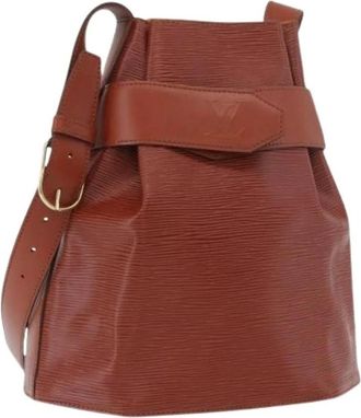 Louis Vuitton Pre-owned Epi Bucket Schoudertas - Dames - Vintage Tas - Bruin - ONE Size - Leer - Vintage