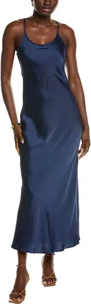 POINT Point Satin Straight Dress