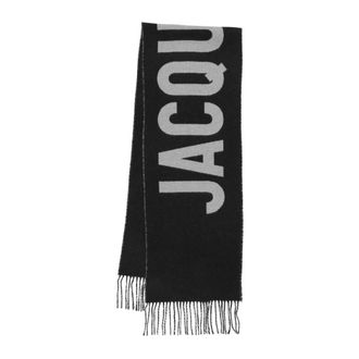 Jacquemus Sciarpa in Lana - - Accessories - unisex - Nero - ONE SIZE