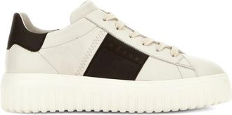 Hogan H-Stripes Sneakers - Heren - Sneakers - Wit - 39 EU - Leer - Schoenen