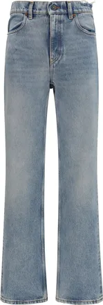 Golden Goose Womens Jeans Journey Blue Cotton