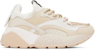 Stella McCartney Schoenen, Dames, Veelkleurig, 35 EU, Leer, Stella Mc Cartney Yellow Vegan Leather Chunky Sneakers