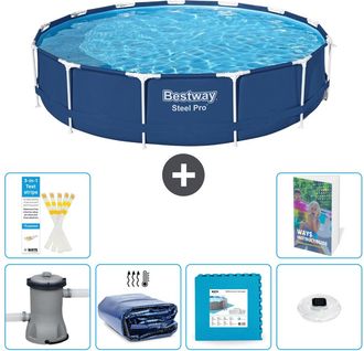 Bestway Piscina Bestway Steel Pro Redonda - 396x84 Cm - 7-piezas S326