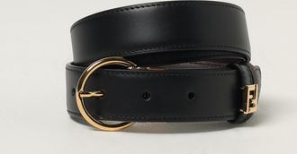 Fendi Cintura FF Fendi reversibile in pelle