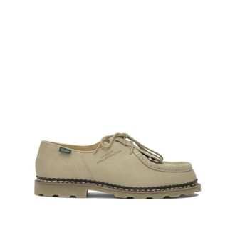 Paraboot Michael UW Derby - Heren - Veterschoenen - Beige - 41 EU - Leer - Schoenen