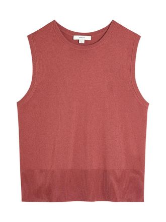 Vince Wool and Cashmere-blend Vest - Rose - S (UK8-10 / S)