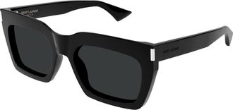 Saint Laurent SL 810 001 Mens Sunglasses Black Size 55 - Free RX Lenses - Free RX Lenses