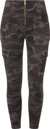 Freddy Pantaloni WR.UP stile cargo con vita alta in jersey camo