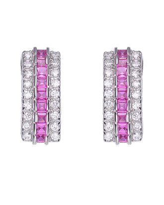 Genevive Silver Earrings