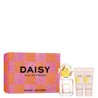 Marc Jacobs Womens Daisy Eau So Fresh Gift Set - Eau de Toilette Spray & Body Care Products - Rose - One Size