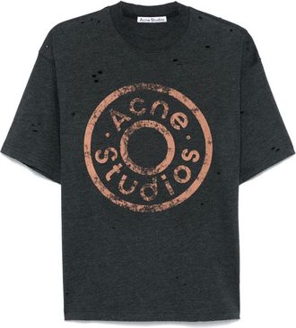 Acne Studios logo-print T-shirt - Grey