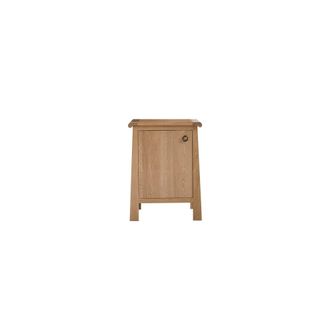 Tikamoon Mueble para lavabo de roble macizo de 65 cm