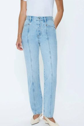 Pistola Denim Cassie Super High Rise Straight Leg Jeans In Vibes