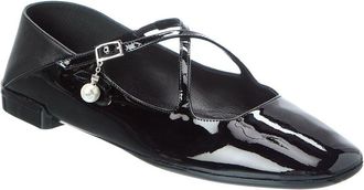 Jimmy Choo London Eleri Patent Ballerina Flat